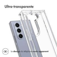 Accezz Coque Xtreme Impact Samsung Galaxy Z Fold 6 - Transparent