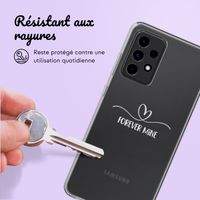 Coque avec votre propre photo et/ou texte Samsung Galaxy A52(s) (5G/4G) - Sierlijk hartje
