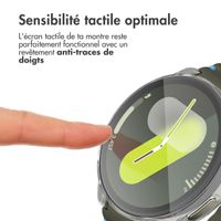 imoshion Coque rigide à couverture complète Samsung Galaxy Watch 7 - 44 mm - Transparent
