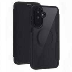 imoshion Bookcase transparente avec MagSafe Samsung Galaxy A37 (5G) - Noir