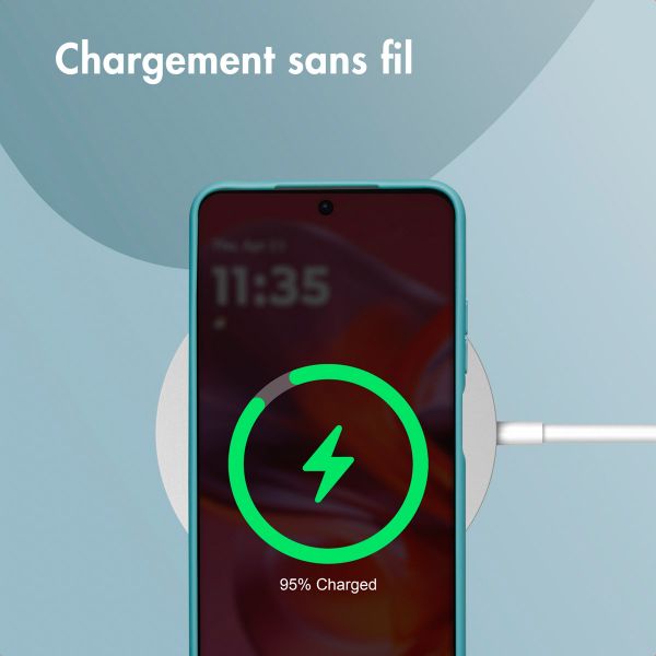 imoshion Coque Couleur Motorola Moto G05 / E15 - Pine Green