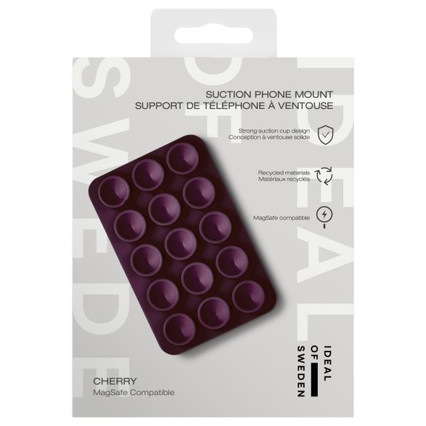 iDeal of Sweden Support de téléphone à ventouse MagSafe - Cherry