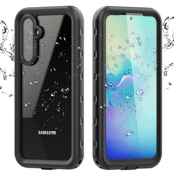 Redpepper Coque imperméable Dot Plus Samsung Galaxy A54 (5G) - Noir