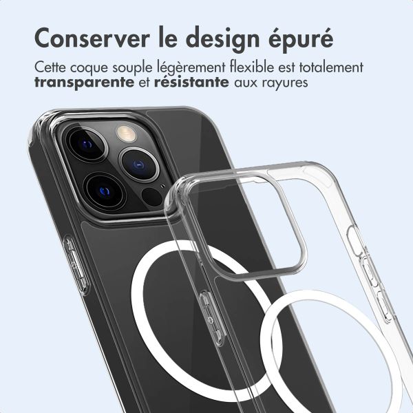 imoshion Coque arrière de protection avec MagSafe iPhone 14 Pro - Transparent