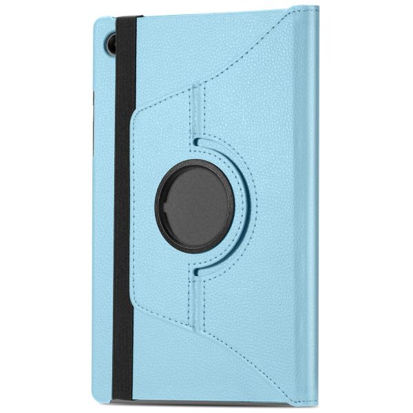 imoshion Coque tablette rotatif à 360° Samsung Galaxy Tab A9 8.7 pouces - Turquoise