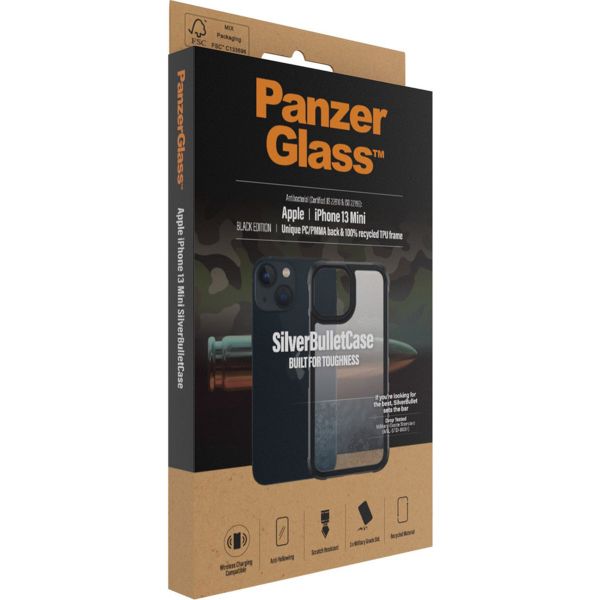 PanzerGlass SilverBullet ClearCase iPhone 13 Mini - Noir