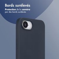 imoshion Coque Couleur Apple iPhone 16e - Bleu foncé