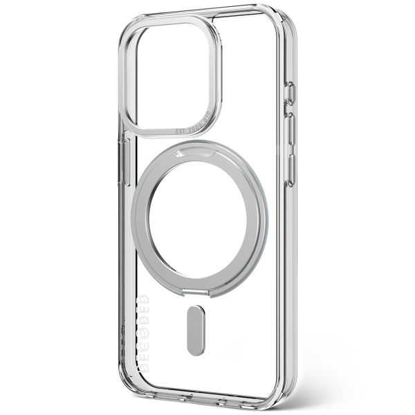 Decoded ﻿Coque Clear Stand avec MagSafe iPhone 15 Pro - Transparent