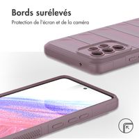 imoshion Coque arrière EasyGrip Samsung Galaxy A53 - Violet