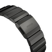 Nomad Bracelet à maillons magnétiques en acier Apple Watch Series 1 á 10 / SE / Ultra (2) (44/45/46/49 mm) - Graphite