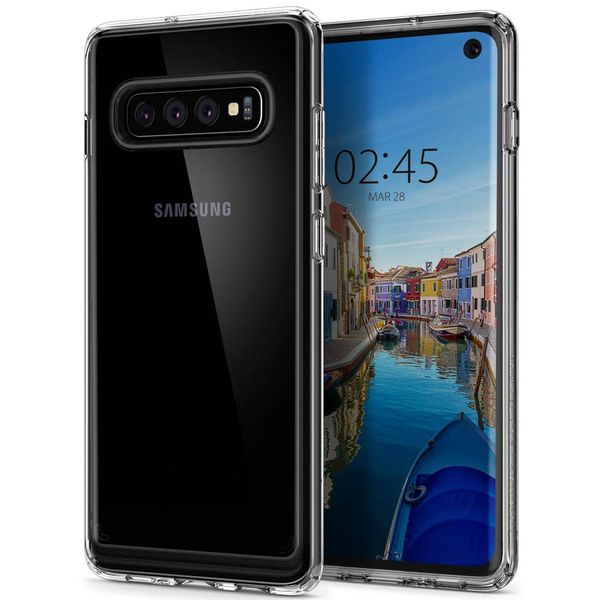 Spigen Coque Ultra Hybrid Samsung Galaxy S10 - Transparent