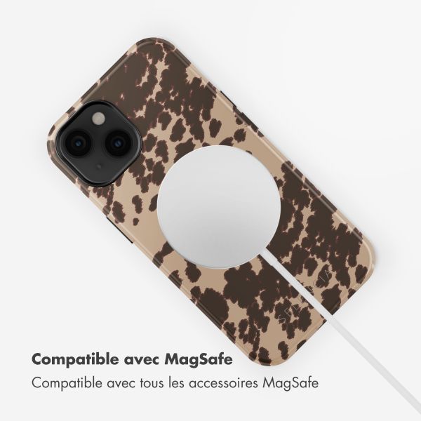 Selencia Coque arrière Vivid Tough avec MagSafe iPhone 14 - Country Moo'd