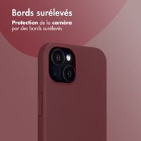 imoshion Coque Couleur Apple iPhone 13 - Wine Red