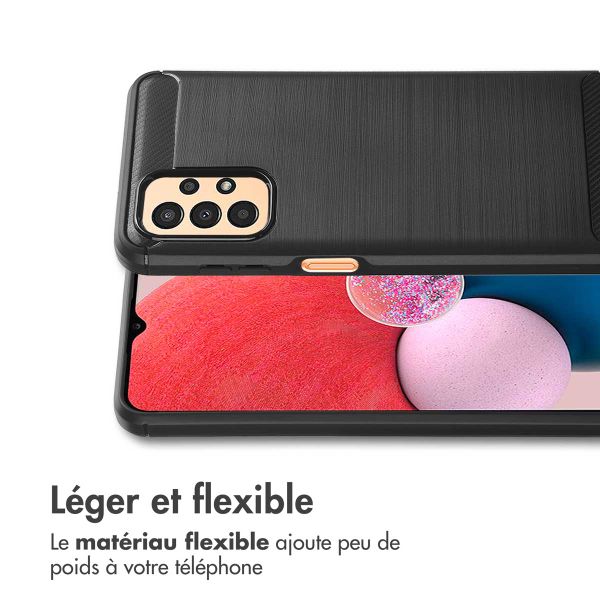 imoshion Coque Brushed Samsung Galaxy A13 (5G) - Noir