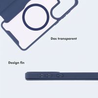 imoshion Bookcase transparente avec MagSafe Samsung Galaxy S26 - Bleu