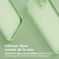 imoshion Coque Couleur avec MagSafe iPhone 13 Pro Max - Vert