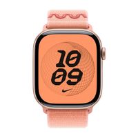 Apple Bracelet Nike Sport Loop Apple Watch Series 1 - 9 / SE (38/40/41 mm) | Series 10 / 11 (42 mm) - Alpenglow Pink