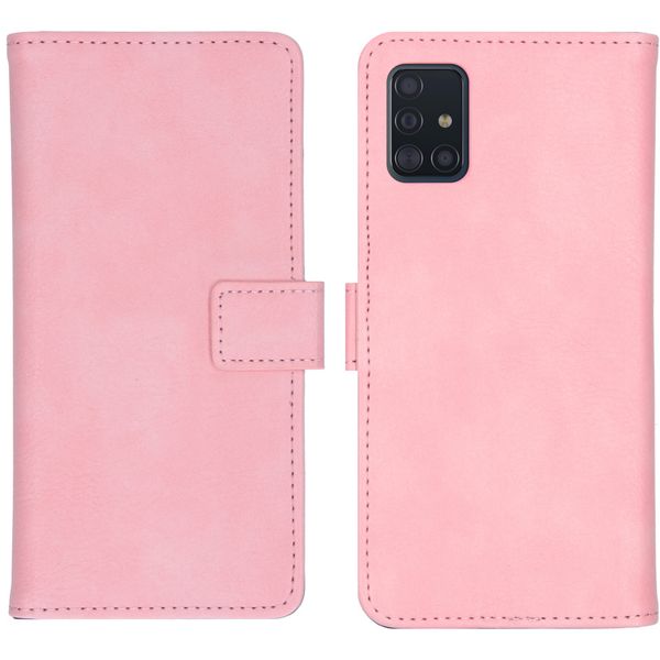 imoshion Étui de téléphone portefeuille Luxe Galaxy A51 - Rose