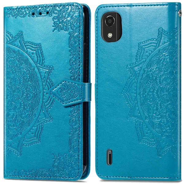 imoshion Etui de téléphone portefeuille Mandala Nokia C2 2nd Edition - Turquoise