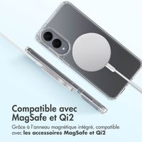 Accezz Coque arrière Xtreme Impact avec MagSafe Samsung Galaxy S25 Edge - Transparent
