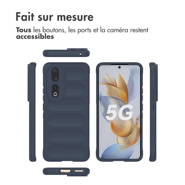 imoshion Coque arrière EasyGrip Honor 90 - Bleu foncé