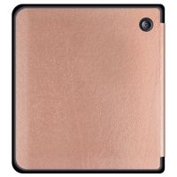 imoshion ﻿Étui de liseuse portefeuille Slim Hard Kobo Libra H2O - Rose Champagne