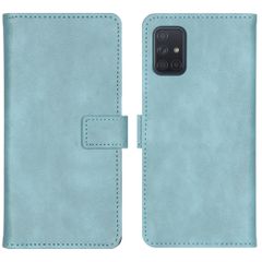 imoshion Étui de télephone portefeuille Samsung Galaxy A71 - Bleu clair