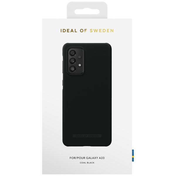 iDeal of Sweden Seamless Case Backcover Samsung Galaxy A33 - Coal Black