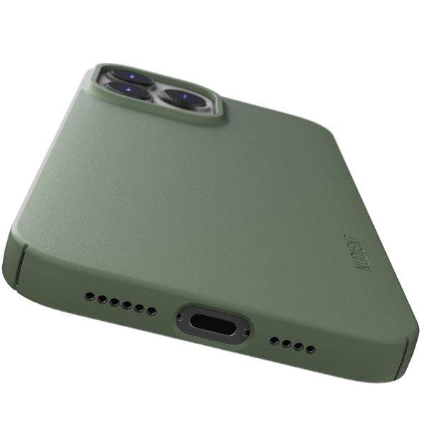 Nudient Coque Thin iPhone 13 Pro Max - Misty Green