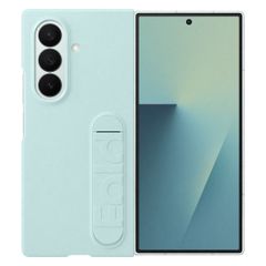 Samsung Coque en silicone avec support Samsung Galaxy Z Fold 7 - Mint