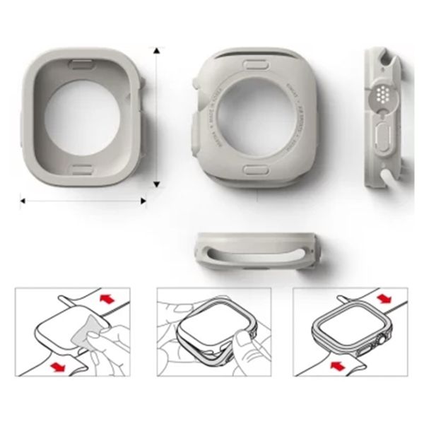 Ringke Coque Air Sports Apple Watch Ultra / Ultra 2 / Ultra 3 - 49 mm - Warm Gray