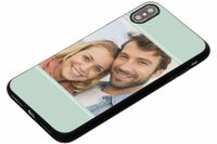 Concevez votre propre coque en gel Apple iPhone Xs Max - Noir