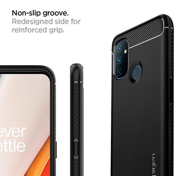 Spigen Coque Rugged Armor OnePlus Nord N100 - Noir