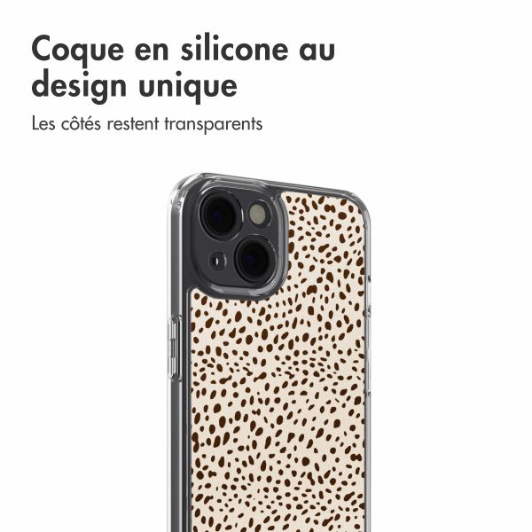 imoshion Coque Design Apple iPhone 14 - Desert Dots