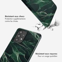 Selencia Coque arrière Vivid Tough Samsung Galaxy A53 - Chic Marble Quartz