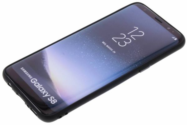 Concevez votre propre coque en gel Samsung Galaxy S8 - Noir