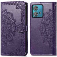 imoshion Etui de téléphone portefeuille Mandala Motorola Moto G84 - Violet