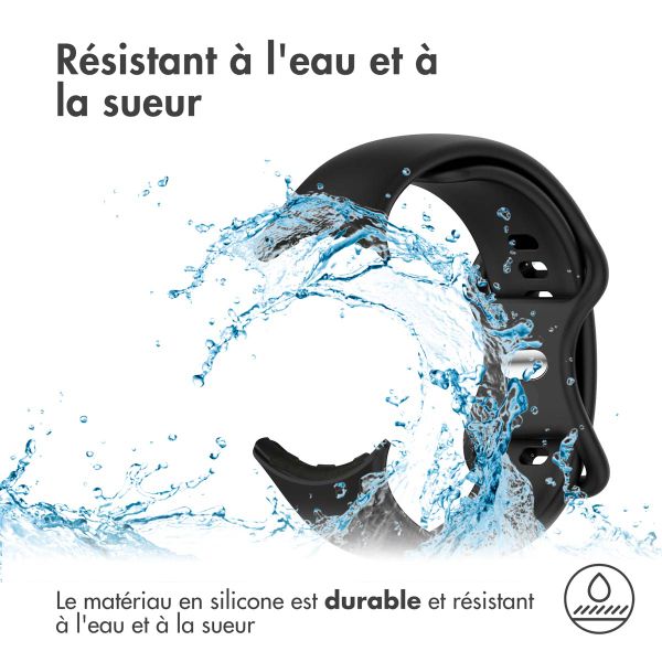 imoshion Bracelet en silicone⁺ Google Pixel Watch / Watch 2 / Watch 3 / Watch 4 (41 mm) - Taille S - Noir