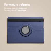 imoshion Coque tablette rotatif à 360° Samsung Galaxy Tab A11 Plus - Bleu foncé