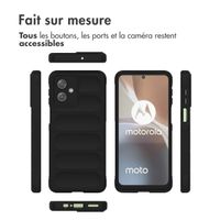 imoshion Coque arrière EasyGrip Motorola Moto G54 - Noir