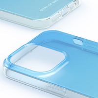 iDeal of Sweden Coque Clear iPhone 15 Pro Max - Light Blue