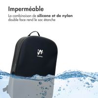 imoshion Sac à dos Hermétique et Étanche 10L - Petit - Noir