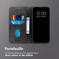Étui de téléphone portefeuille Slim Oppo Find X9 Ultra - Noir