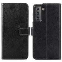 imoshion Étui de télephone portefeuille de luxe Samsung Galaxy S21 Plus - Noir