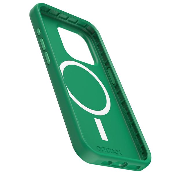 OtterBox Coque Symmetry MagSafe iPhone 15 Pro - Green Juice