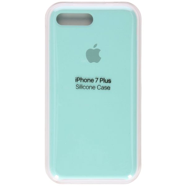 Apple Coque en silicone Apple iPhone 8 Plus / 7 Plus - Sea Blue