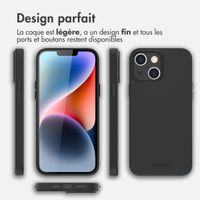 Accezz Leather Backcover avec MagSafe Apple iPhone 14 Plus - Noir