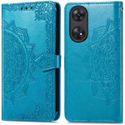 imoshion Etui de téléphone portefeuille Mandala Oppo Reno 8 T (4G) - Turquoise