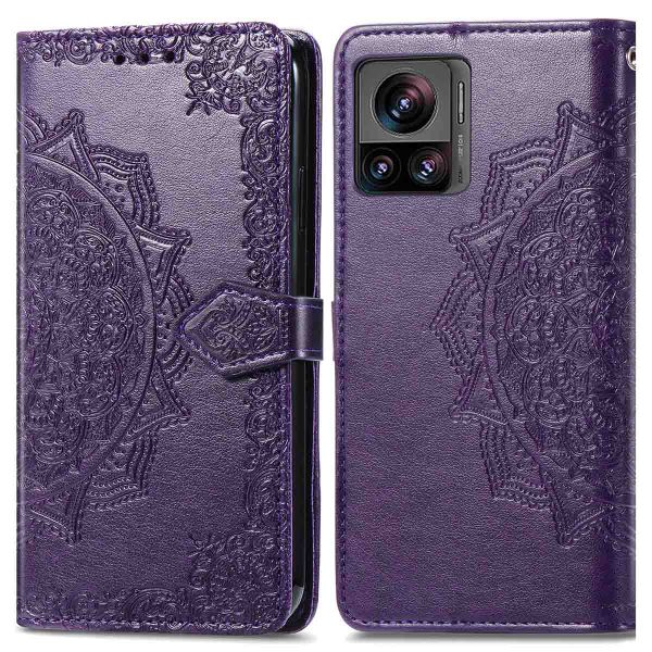 imoshion Etui de téléphone portefeuille Mandala Motorola Edge 30 Ultra - Violet