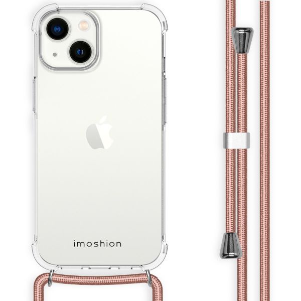 imoshion Coque avec dragonne Apple iPhone 14 - Rose Doré